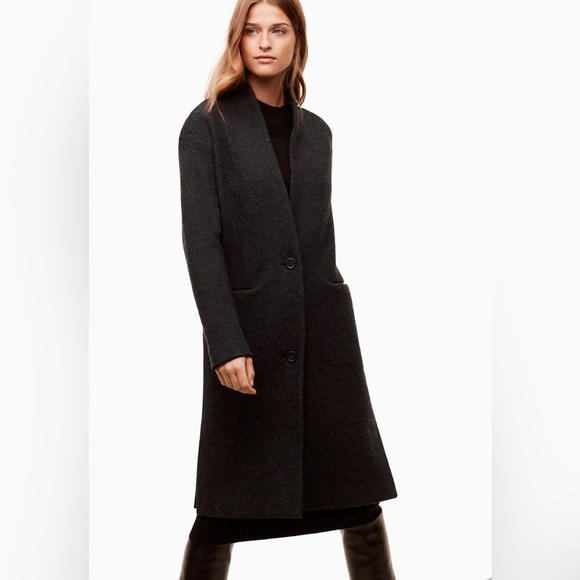 Aritzia Jackets & Blazers - Aritzia Wilfred 'Dujardin' Merino Wool Coat (XS)
